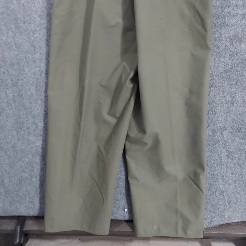 Vintage Gore-Tex Pants Mens 38x28 Green Rain‎ Bib Waterproof Military 1989